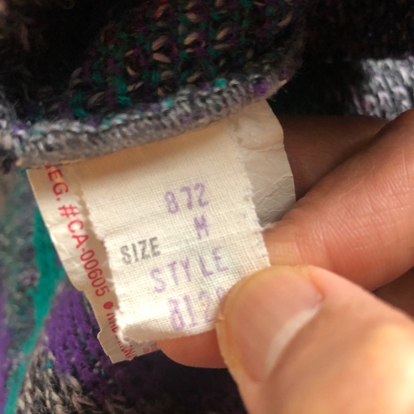 CALDWELL RETRO 80s CREWNECK SWEATER (MEDIUM) - Picture 4 of 7